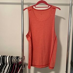 Mens Lululemon Heathered Red Tank Top Sz Medium